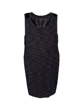 Lululemon Size 6 Gray Built In Bra Tank Top Sleeveless Athletic Athleisure Gym